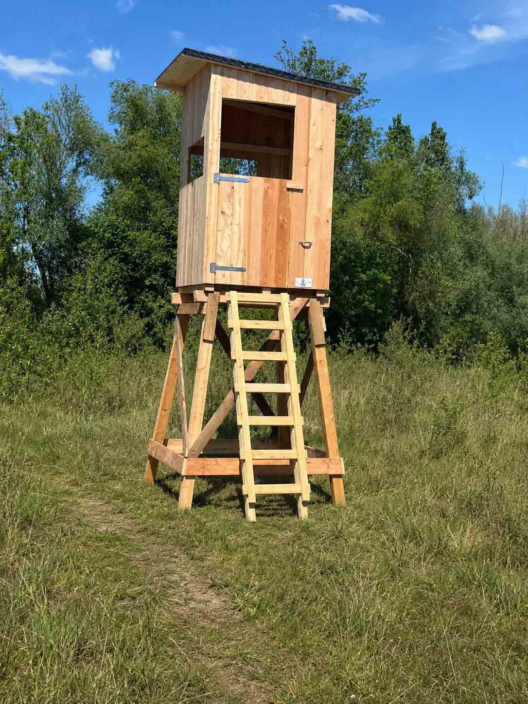 Jagdkanzel Hochwildstelle - Lärche oder Fichte – Bild 2