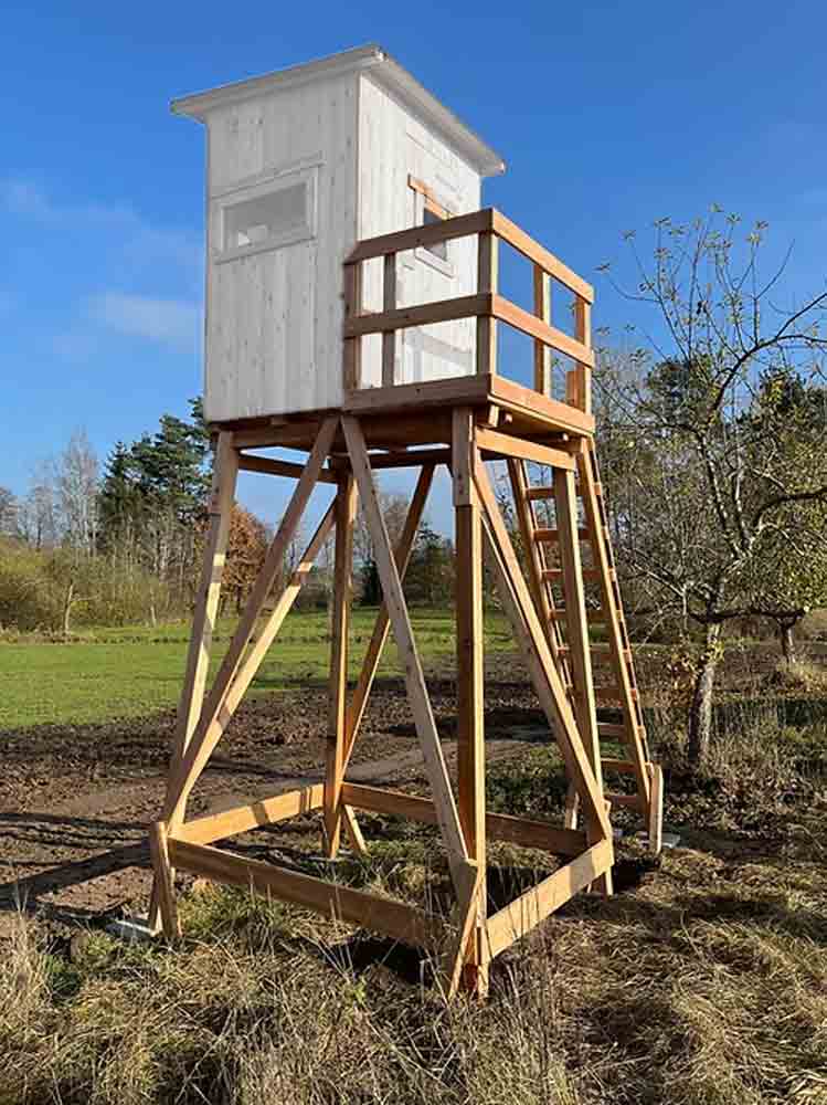 Unterbau mit Balkon