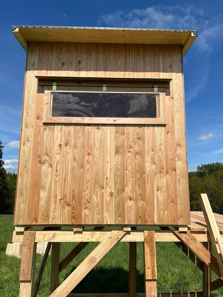 Jagdkanzel Komfort - Lärche – Bild 2
