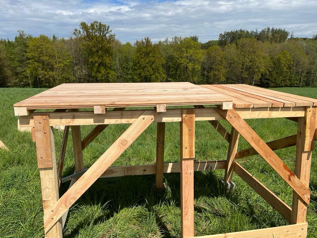 Jagdkanzel Komfort - Lärche – Bild 4