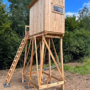 Schlafkanzel aus Lärche